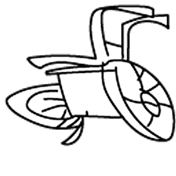 Homestar Runner The Wheelchair Black Hand Cursor