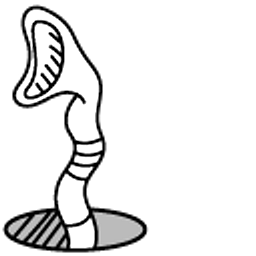 Homestar Runner The Worm Grey Hand Cursor