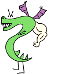 Homestar Runner Trogdor the Burninator Green Hand Cursor