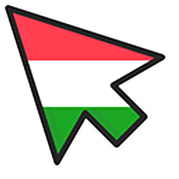 Hungary Flag Arrow Cursor