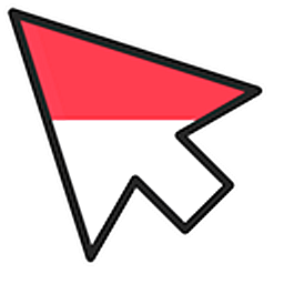 Indonesia Flag Arrow Cursor