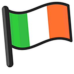 Ireland Flag Hand Cursor