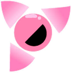 Just Shapes and Beats Pink Corruption Acrilimus Pink Arrow Cursor