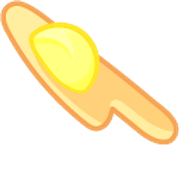 Kawaii Butter Yellow Arrow Cursor