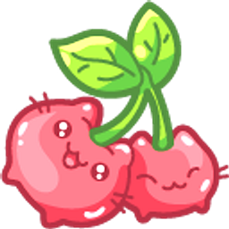 Kawaii Cherry Cats Red Hand Cursor