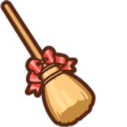 Kawaii Kiki's Delivery Service Kiki and Broomstick Brown Arrow Cursor