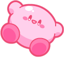 Kawaii Kirbi Pink Arrow Cursor