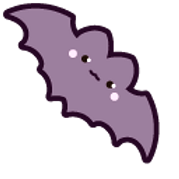 Kawaii Kirbi Vampire Black Arrow Cursor