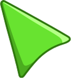 Kelly Green Arrow Cursor