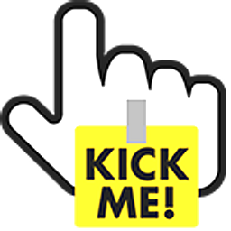Kick Me Hand Cursor