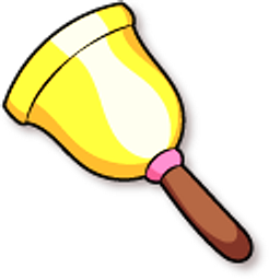 Kirby Bell Kirby Handbell Yellow Arrow Cursor