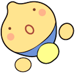 Kirby Bloon Orange Arrow Cursor