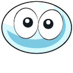 Kirby Blue Blob Blue Hand Cursor