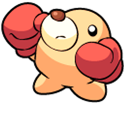 Kirby Boxin Red Boxing Glove Hand Cursor