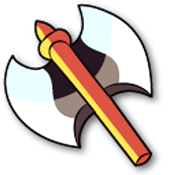 Kirby Butch and Axe Orange Hand Cursor