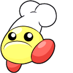 Kirby Cookin and Frying Pan Red Yellow Hand Cursor