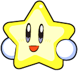 Kirby Mr Star Yellow Hand Cursor