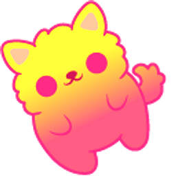 Kleptocats Ferno Orange Cat Arrow Cursor
