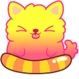 Kleptocats Ferno Orange Cat Hand Cursor