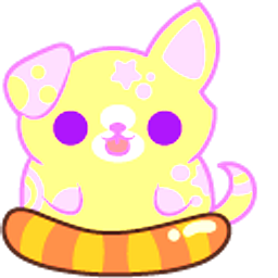 Kleptodogs Flop Yellow Hand Cursor