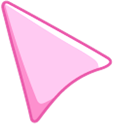 Kobi Pink Arrow Cursor