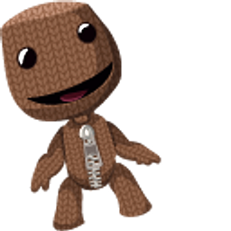 LittleBigPlanet Sackboy and Oddsock Arrow Cursor