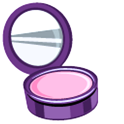 Makeup Brush and Mirror Hand Cursor