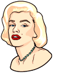 Marilyn Monroe Hand Cursor