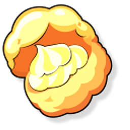 Mashle Mash Burnedead and Cream Puff Yellow Arrow Cursor