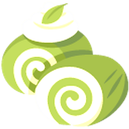 Matcha Dessert Green Hand Cursor