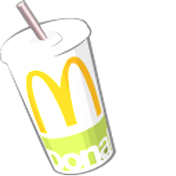 McDonalds Cola and Package Arrow Cursor
