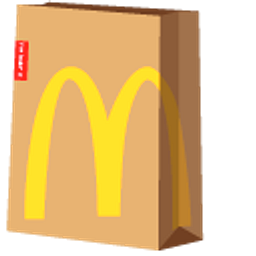 McDonalds Cola and Package Hand Cursor
