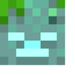 Minecraft Trident and Drowned Hand Cursor