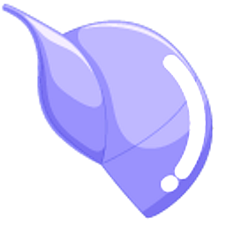 Minimal Cap Purple Hand Cursor