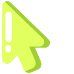 Minimal Celery Green Arrow Cursor