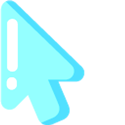 Minimal English Breakfast Blue Arrow Cursor