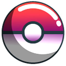Minimal Gradient Poke Ball Red Hand Cursor