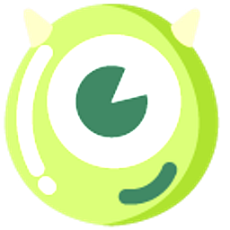Minimal Monsters Inc Mike Wazowski Green Hand Cursor