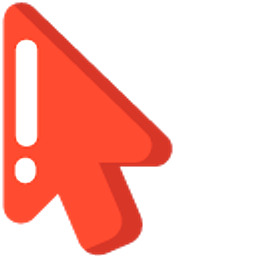 Minimal Red Ketchup Red Arrow Cursor