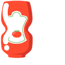 Minimal Red Ketchup Red Hand Cursor