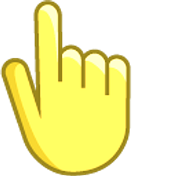 Minion Yellow Hand Cursor