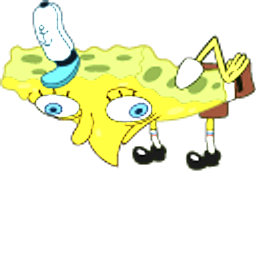 Mocking Spongebob Hand Cursor