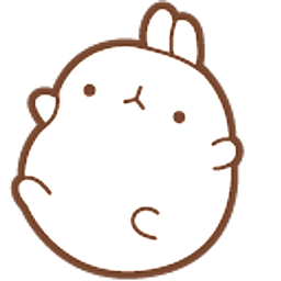 Molang and Ice Cream White Hand Cursor