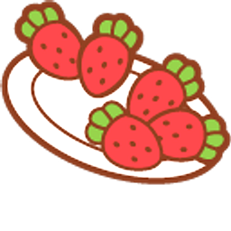 Molang and Strawberry Red Arrow Cursor