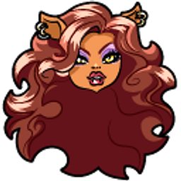 Monster High Clawdeen Lucia Wolf Brown Hand Cursor