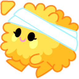 Moshi Monsters Boomer Orange Arrow Cursor