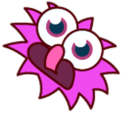Moshi Monsters I.G.G.Y. Purple Tongue Arrow Cursor