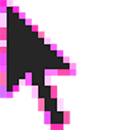 Mothers Lipstick Pixel Arrow Cursor