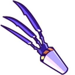 Murder Drones Serial Designation V Prom Outfit Purple Blue Claw Arrow Cursor