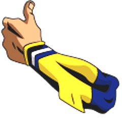 My Hero Academia All Might Arrow Cursor